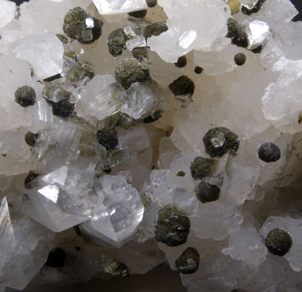 Gyrolite On Apophyllite