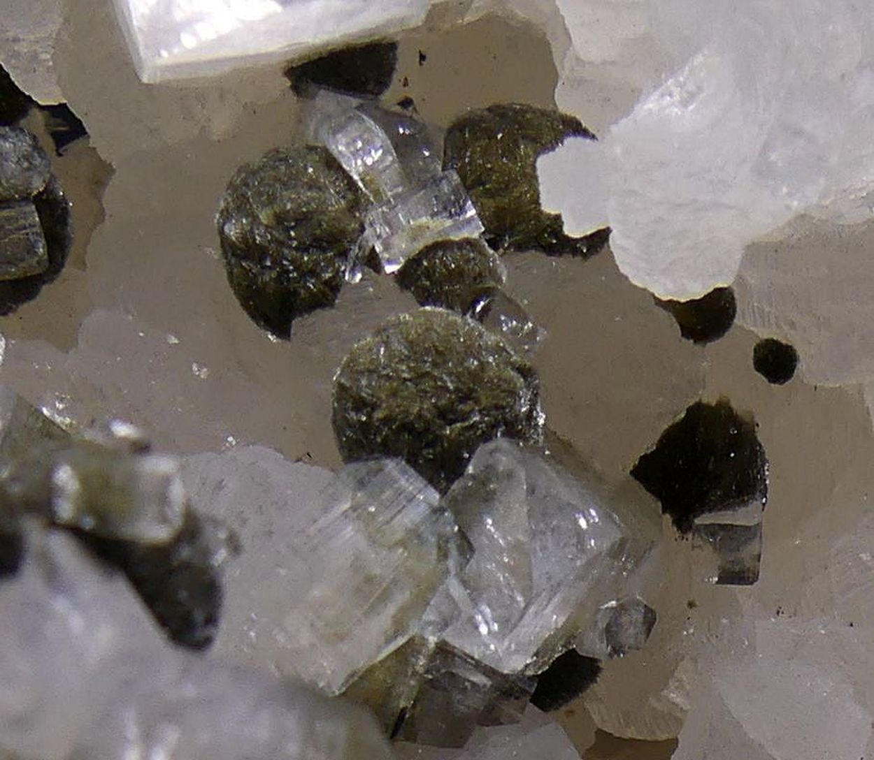 Gyrolite On Apophyllite