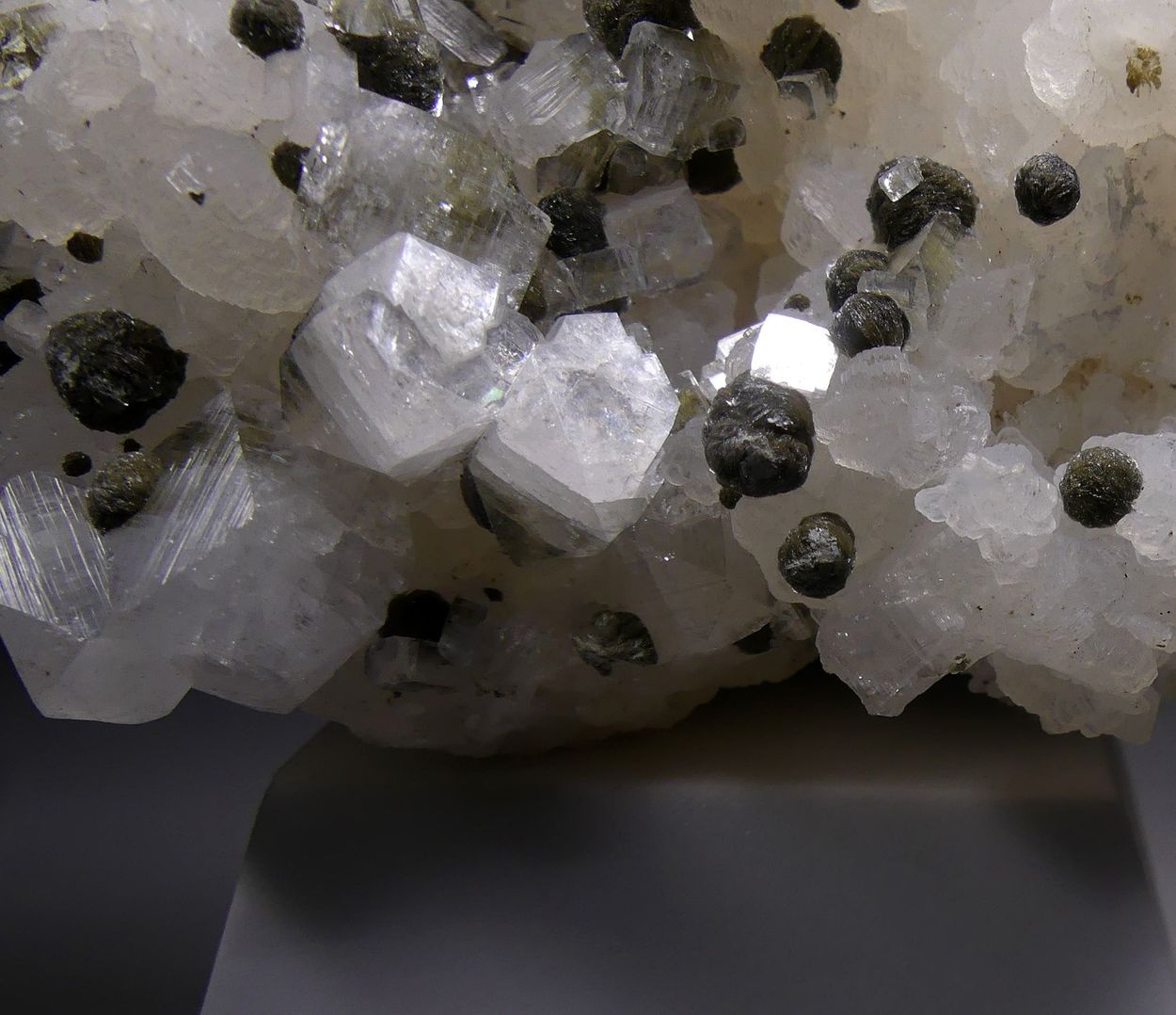 Gyrolite On Apophyllite