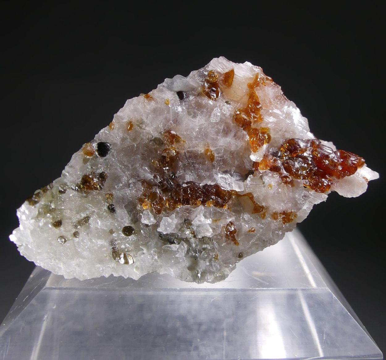 Chondrodite With Spinel & Diopside