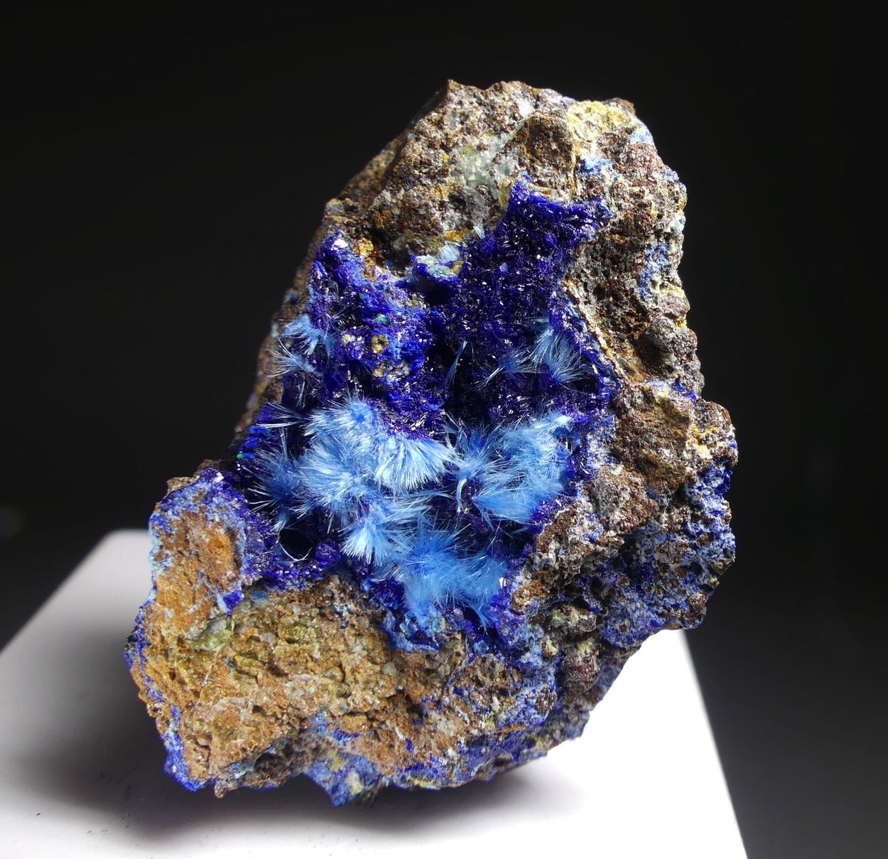 Cyanotrichite On Langite