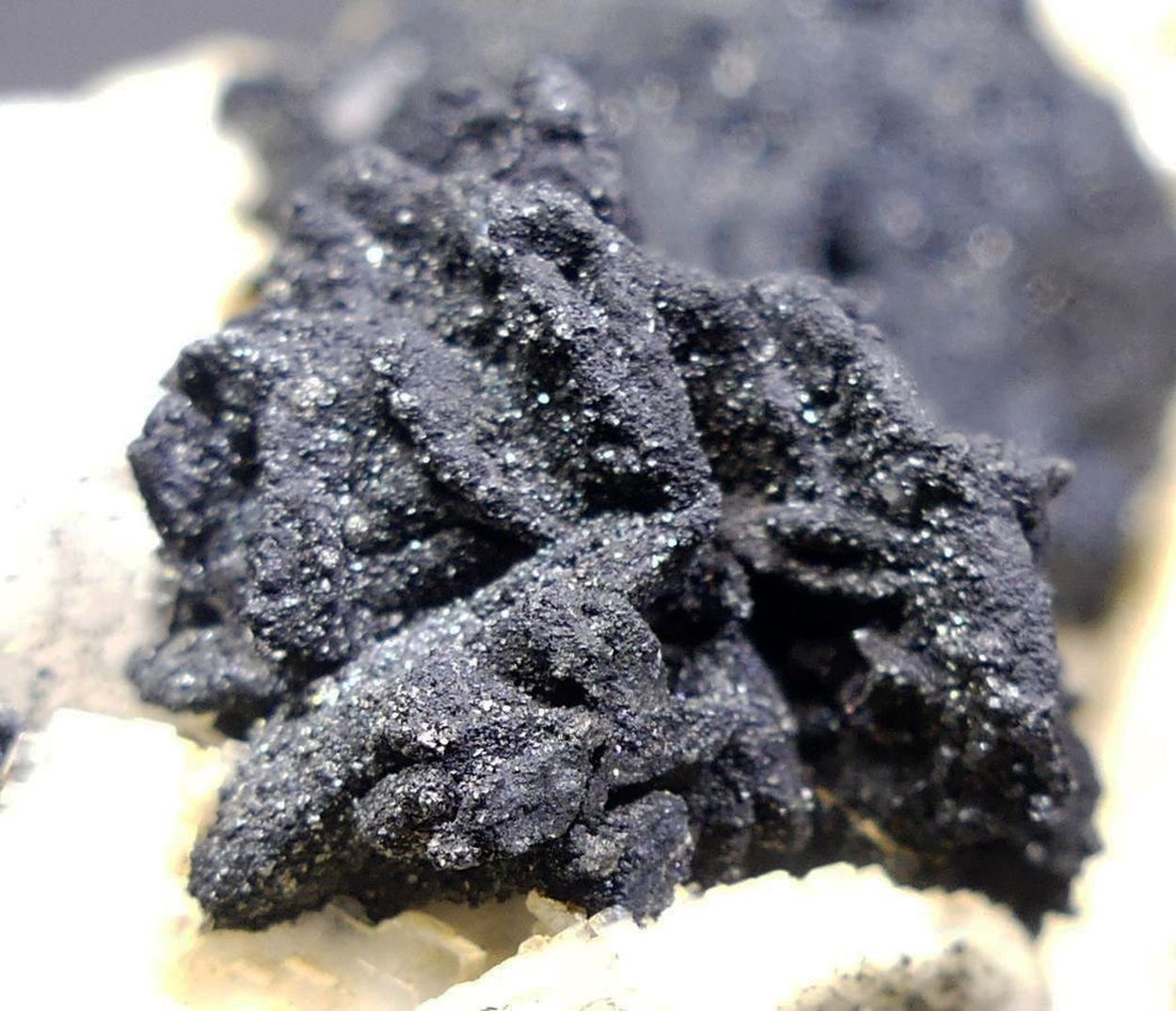 Bournonite With Sphalerite & Pyrite On Baryte