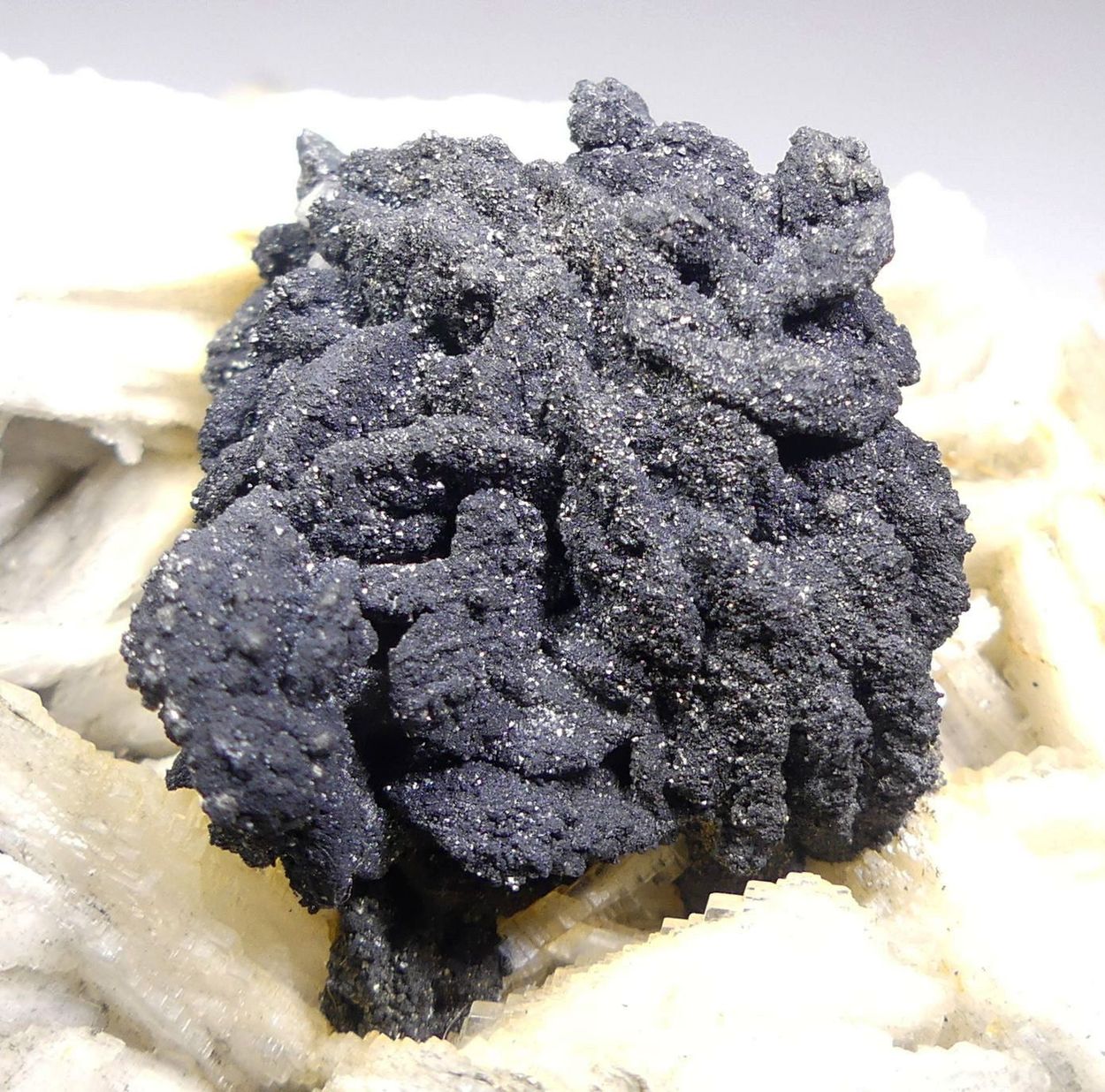 Bournonite With Sphalerite & Pyrite On Baryte