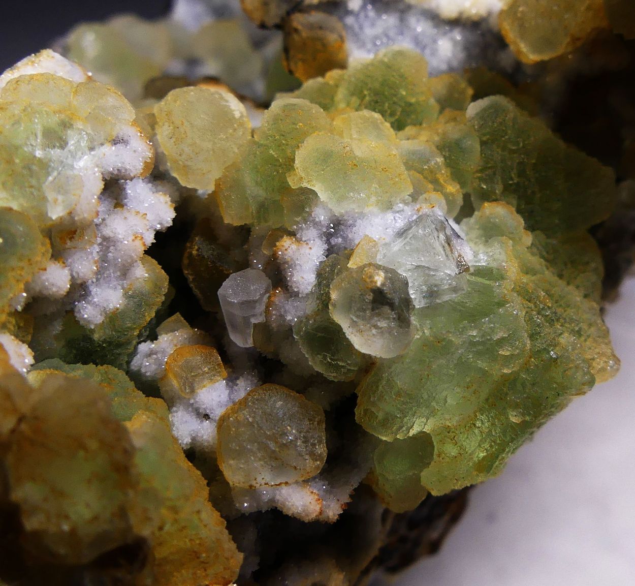 Fluorite Apatite & Quartz