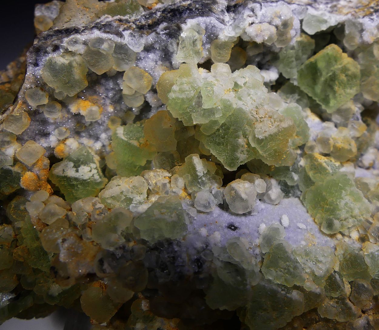 Fluorite Apatite & Quartz