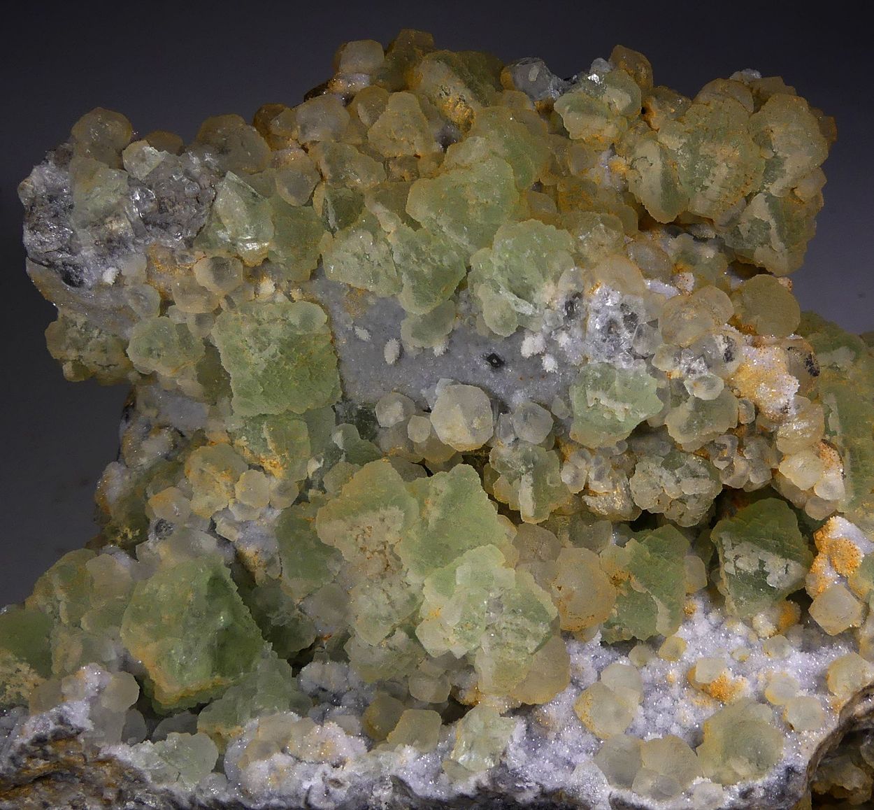 Fluorite Apatite & Quartz