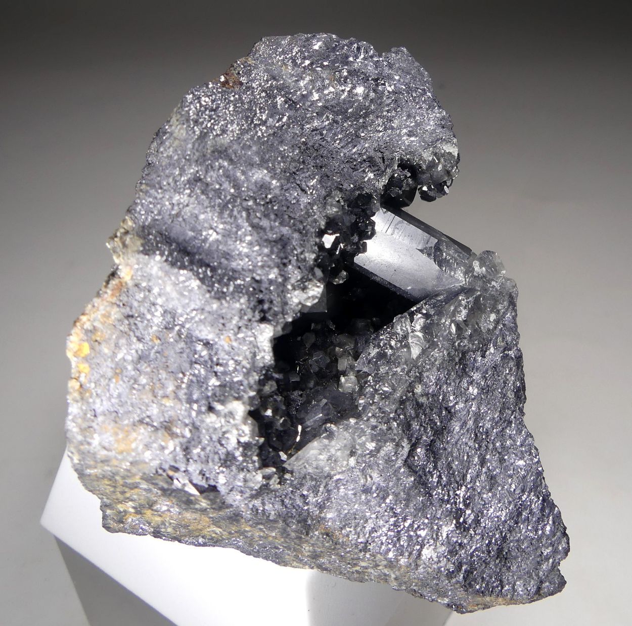 Phosgenite On Galena