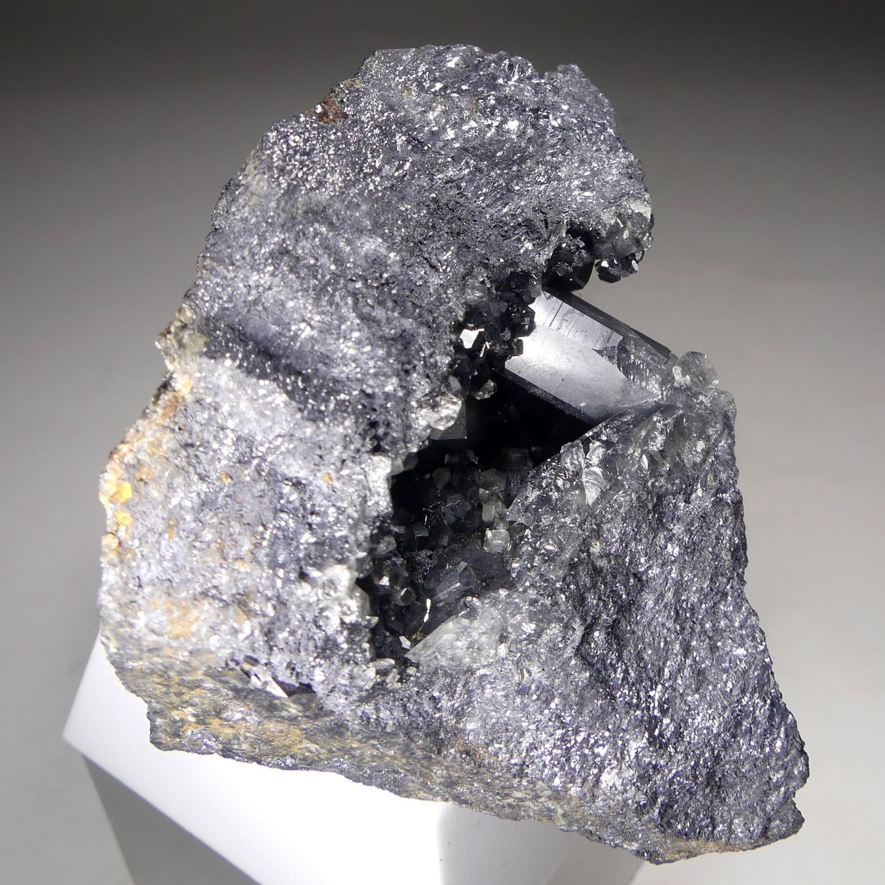 Phosgenite On Galena