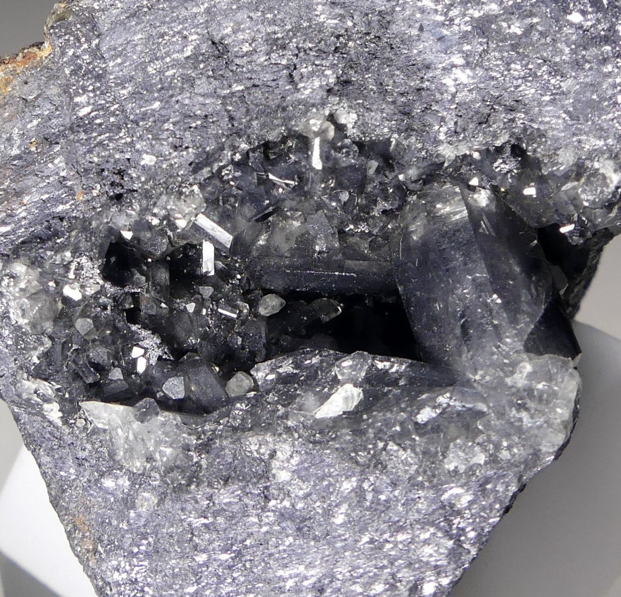 Phosgenite On Galena