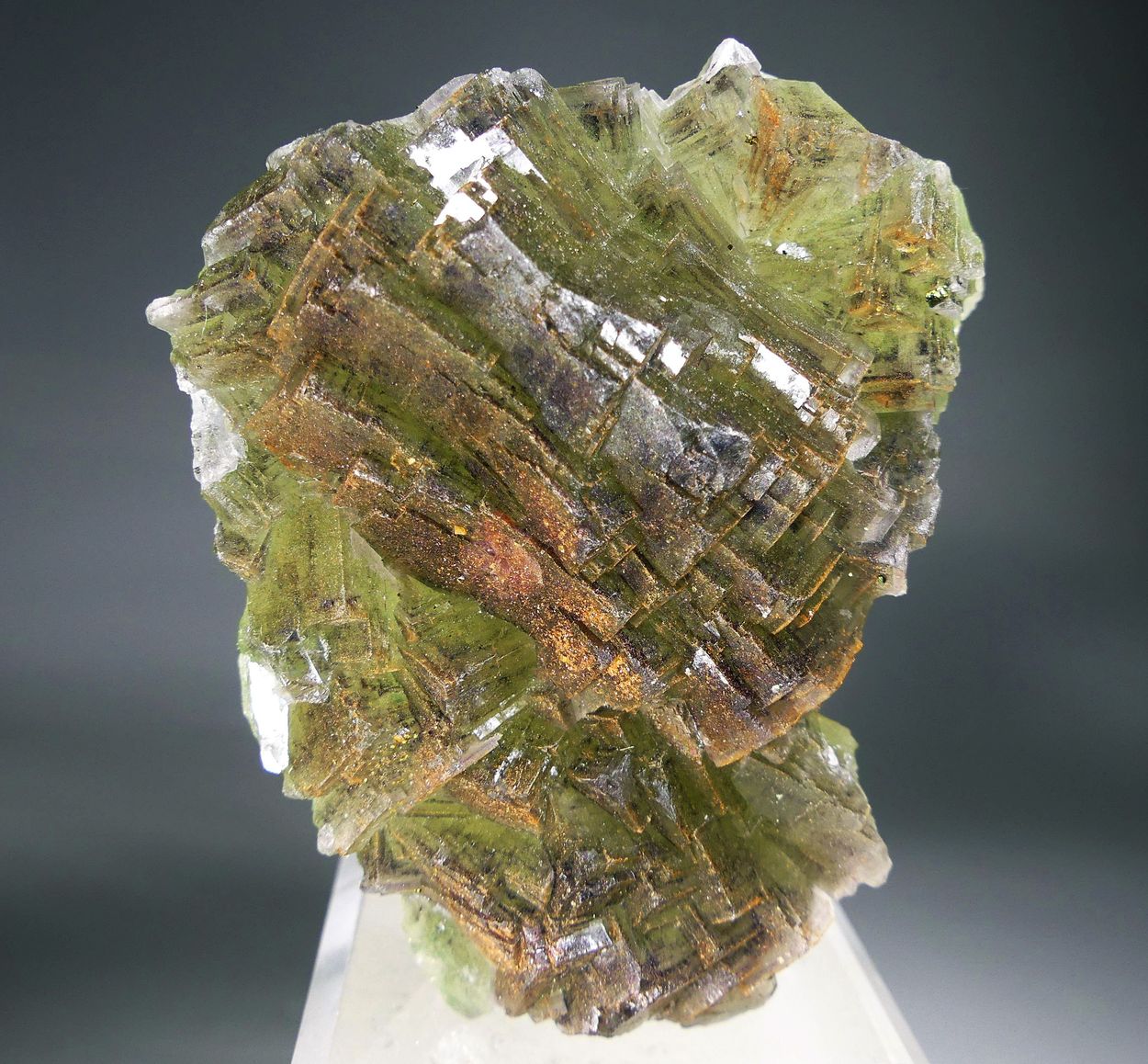Fluorite With Eisenkiesel