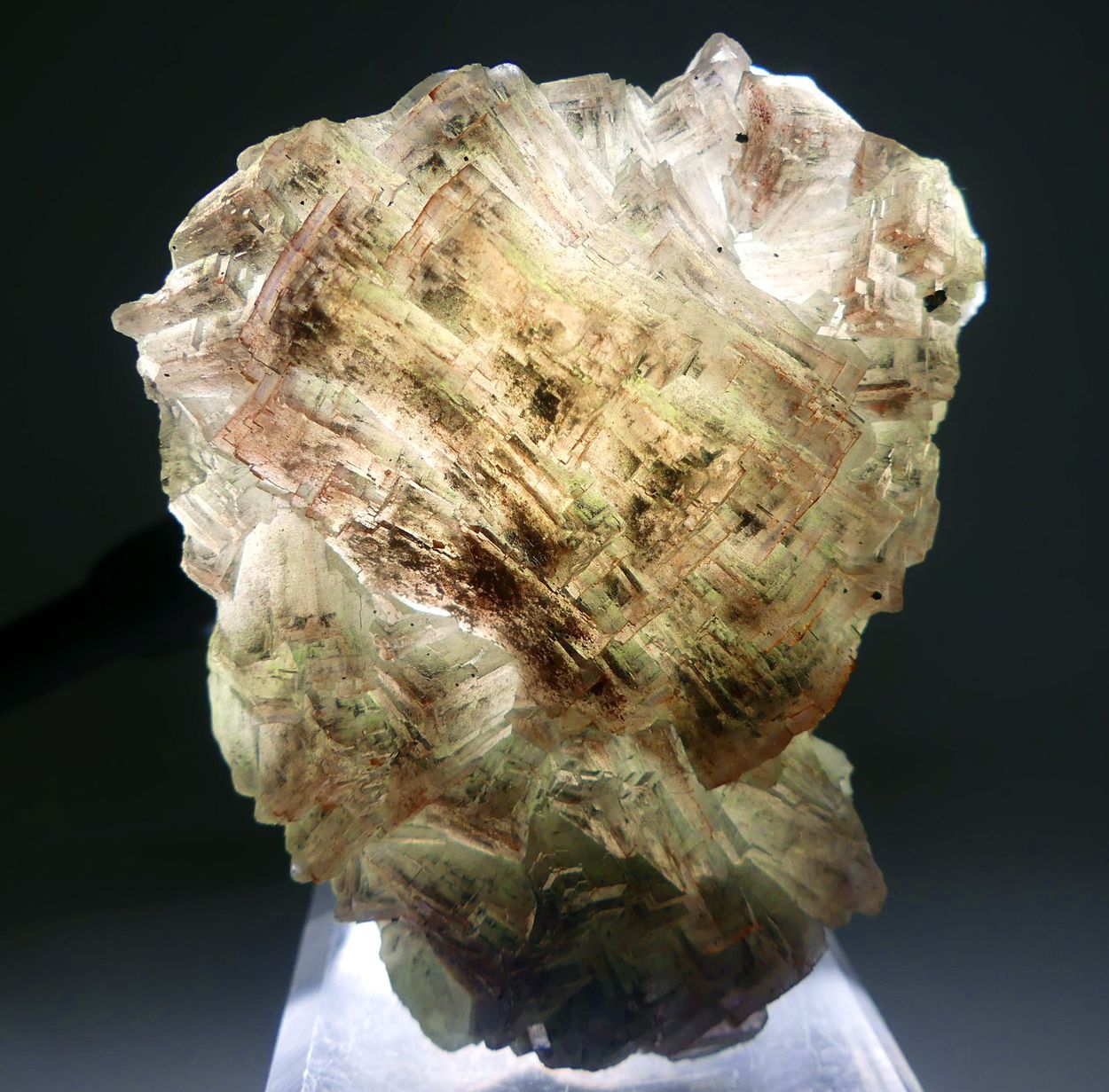 Fluorite With Eisenkiesel
