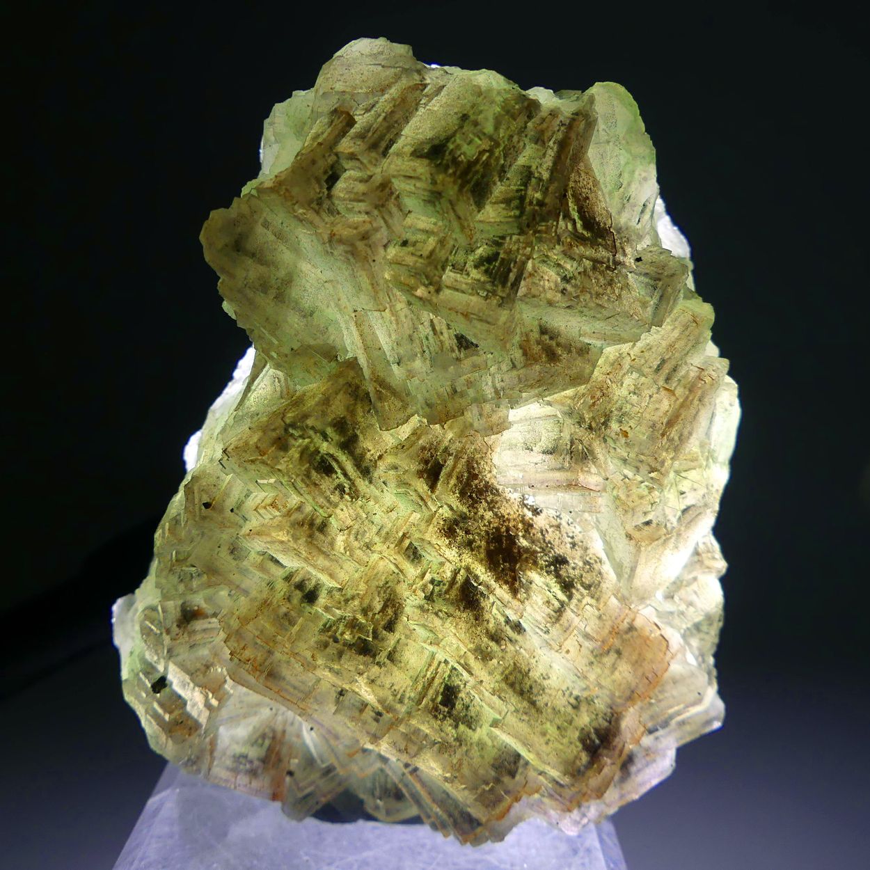 Fluorite With Eisenkiesel