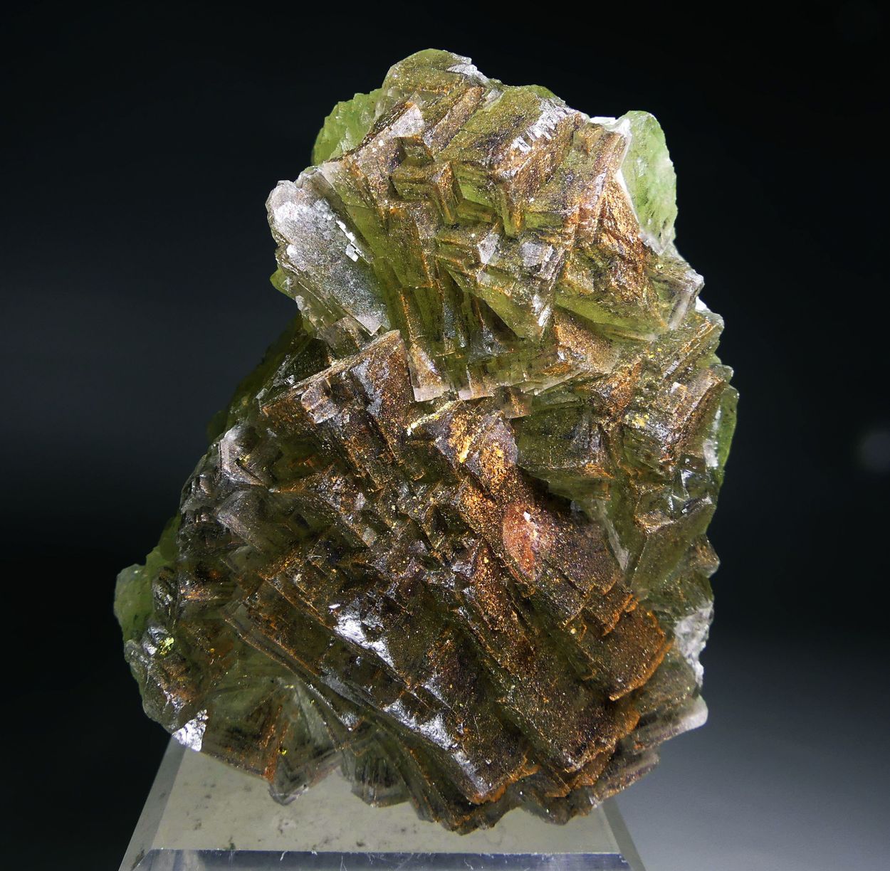 Fluorite With Eisenkiesel