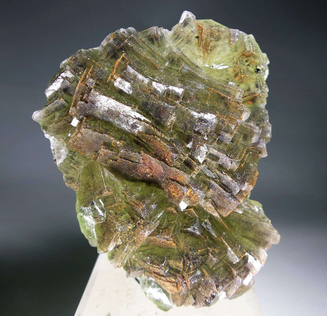 Fluorite With Eisenkiesel