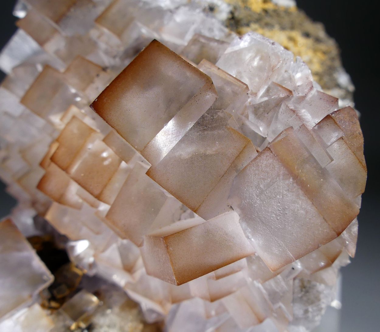 Fluorite With Limonite