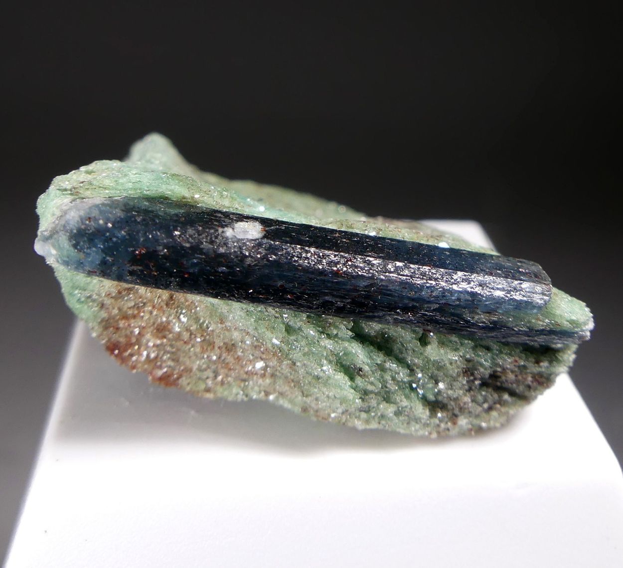Kyanite On Fuchsite