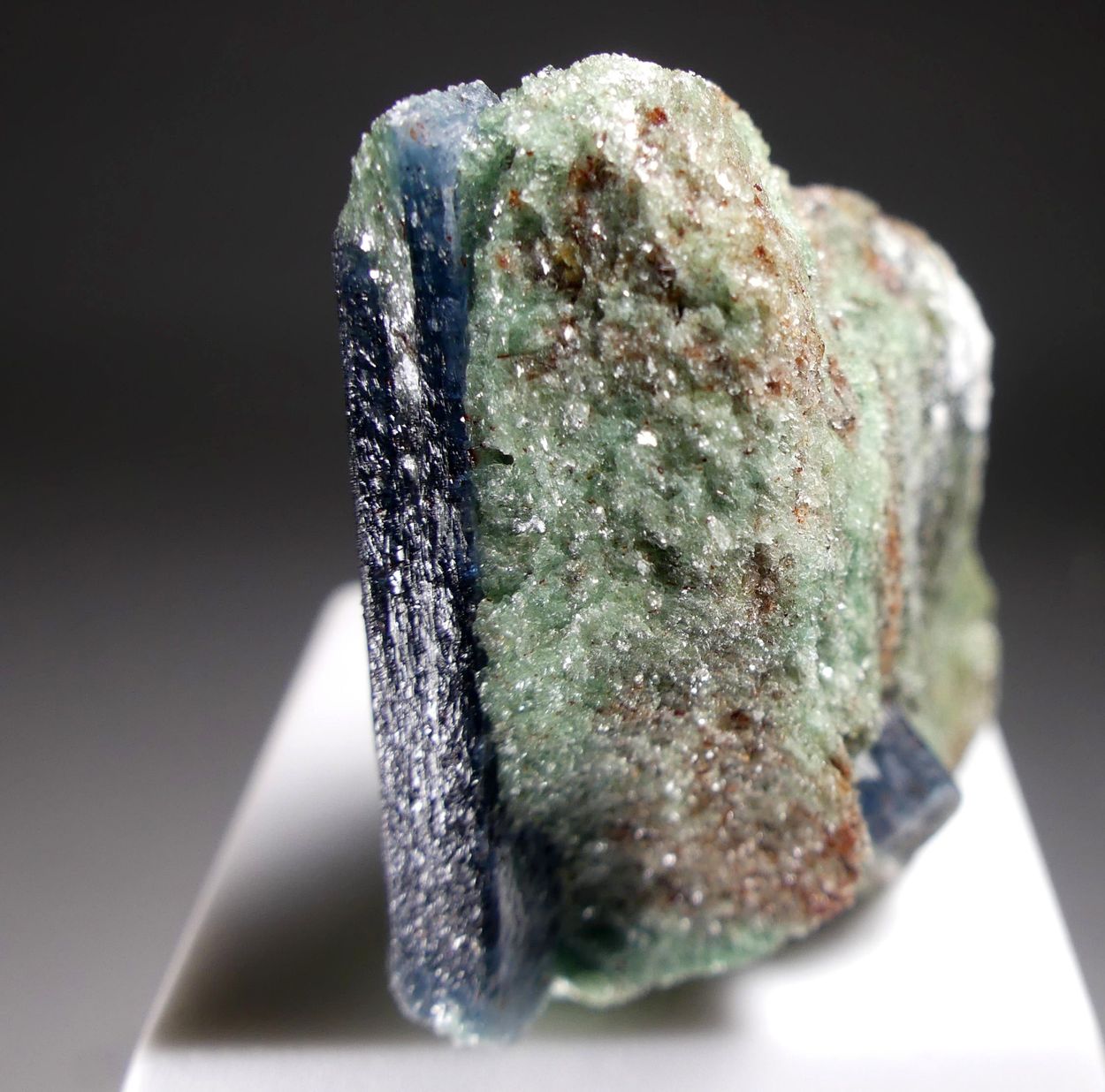 Kyanite On Fuchsite
