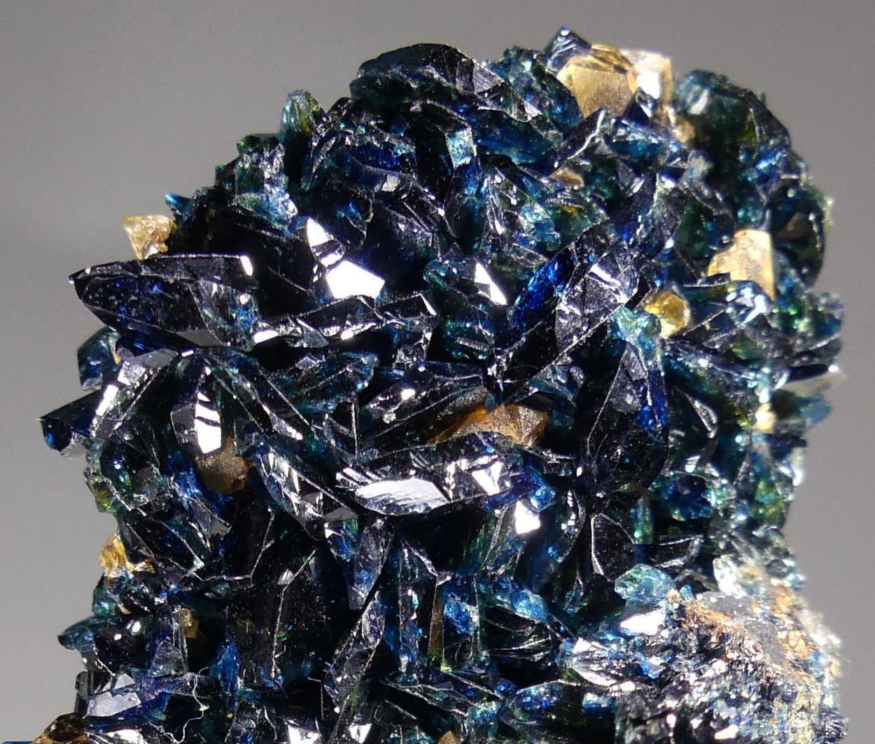 Lazulite With Siderite & Quartz