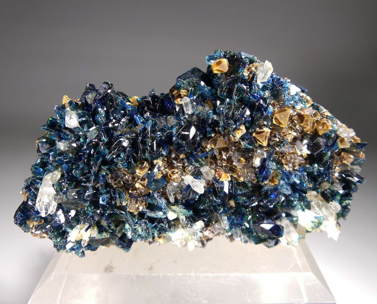 Lazulite With Siderite & Quartz