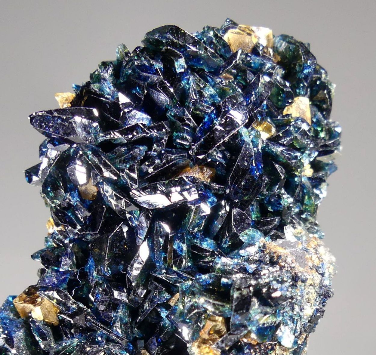 Lazulite With Siderite & Quartz