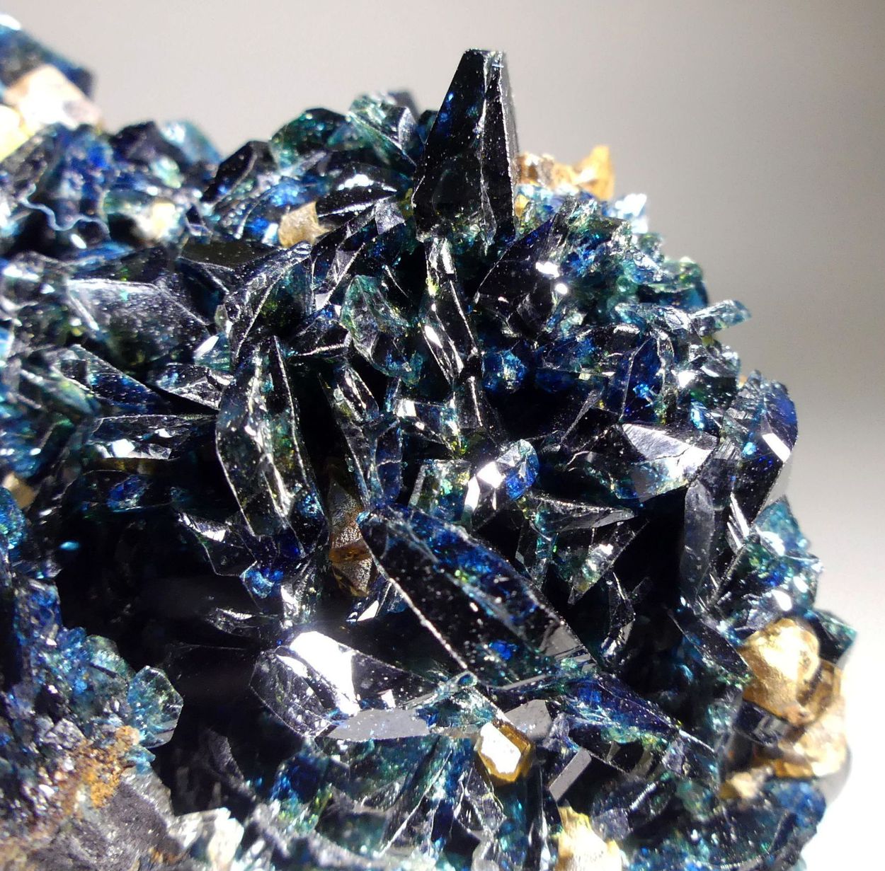 Lazulite With Siderite & Quartz