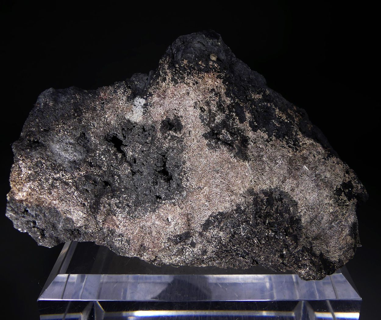 Native Silver On Native Arsenic