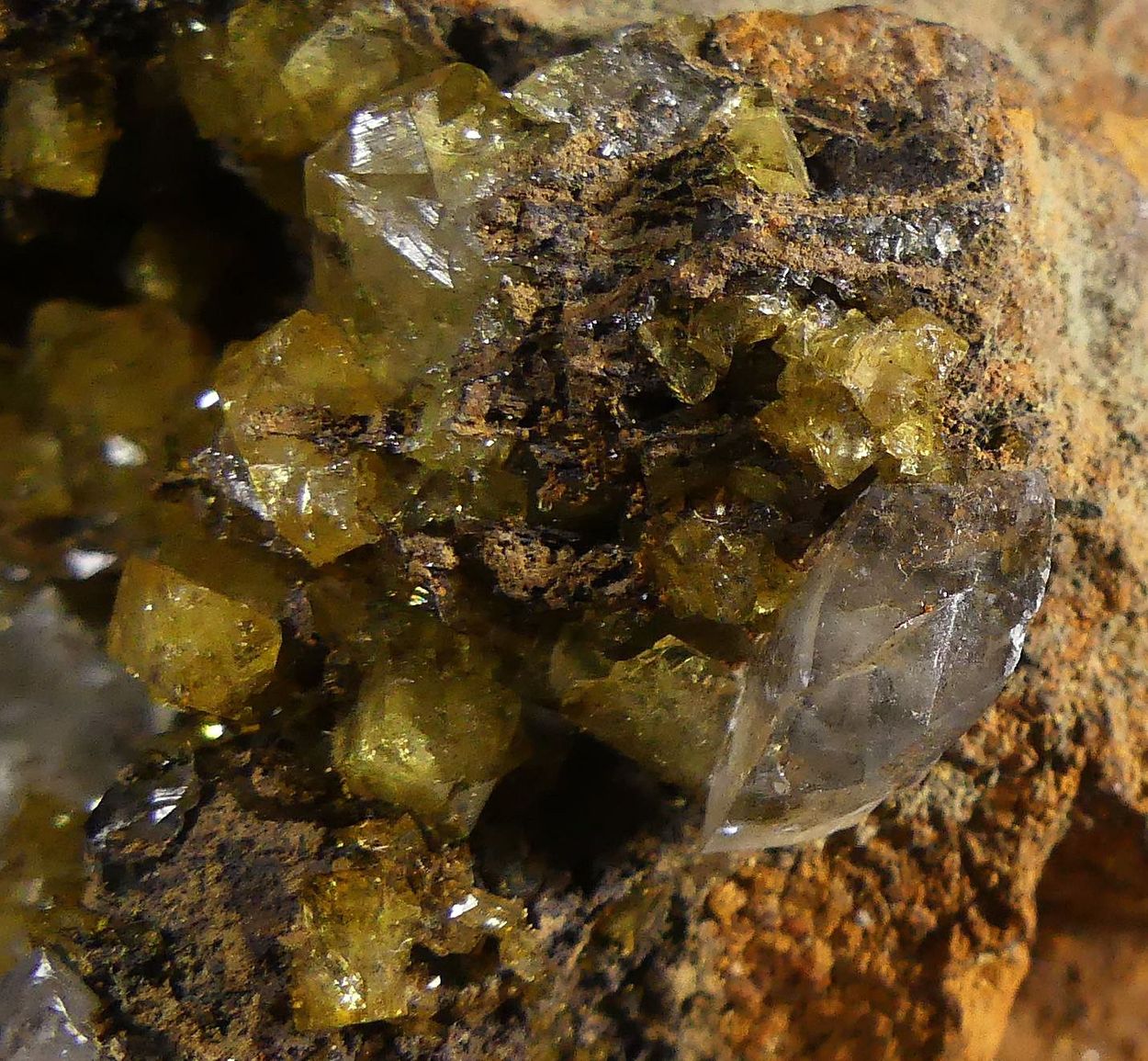 Adamite & Calcite