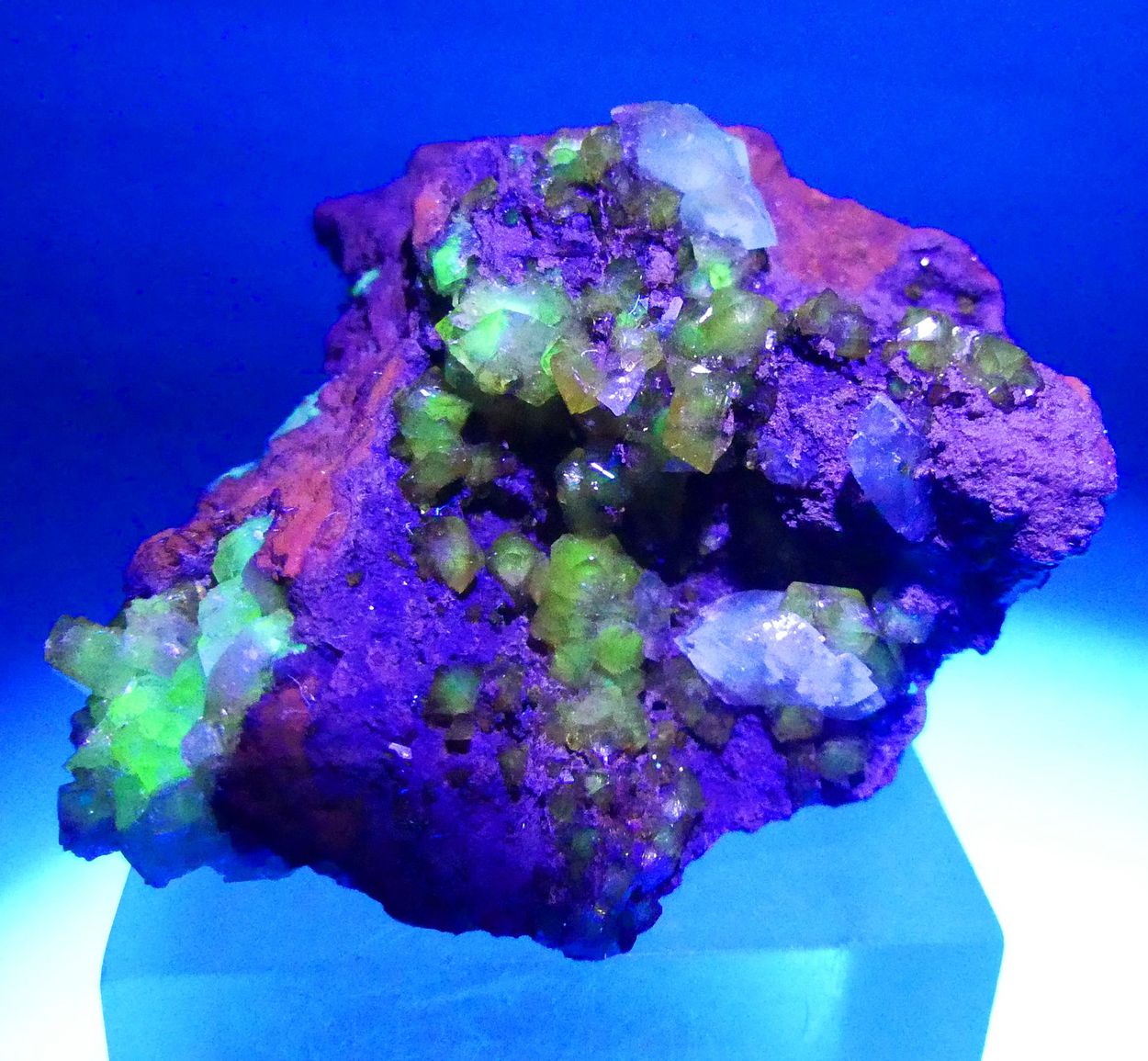 Adamite & Calcite