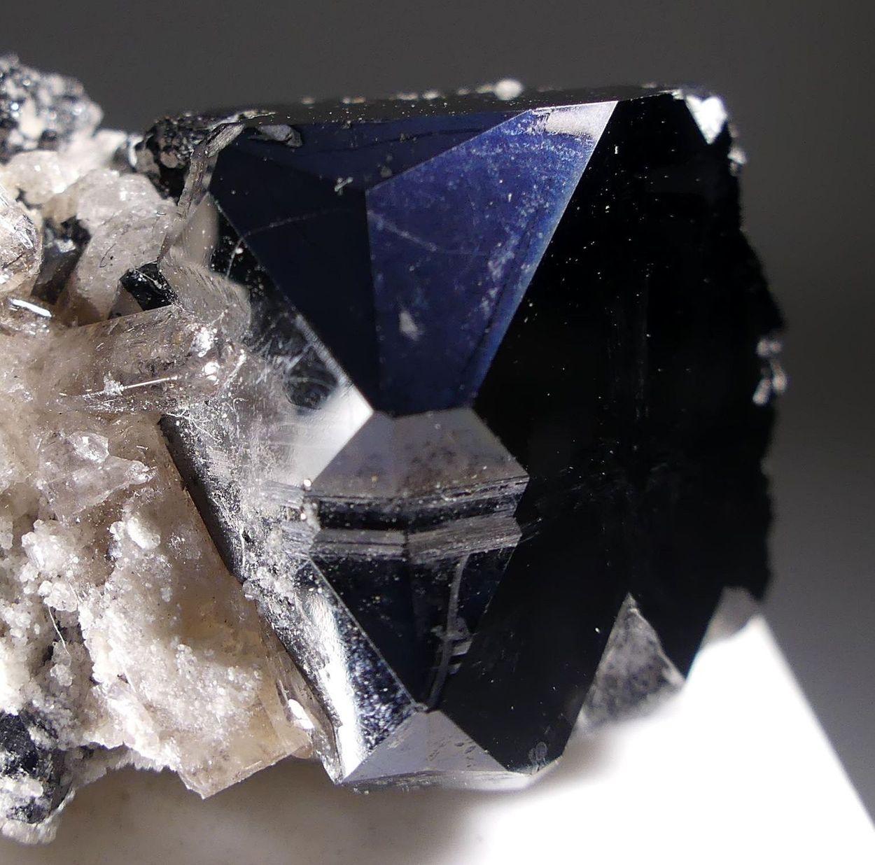 Bixbyite With Topaz