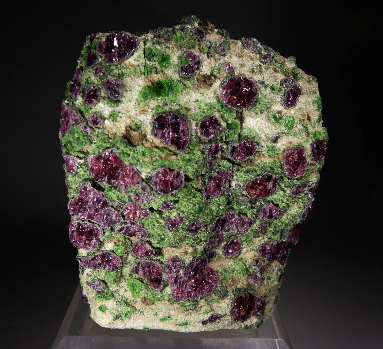 Pyrope & Chromian Diopside