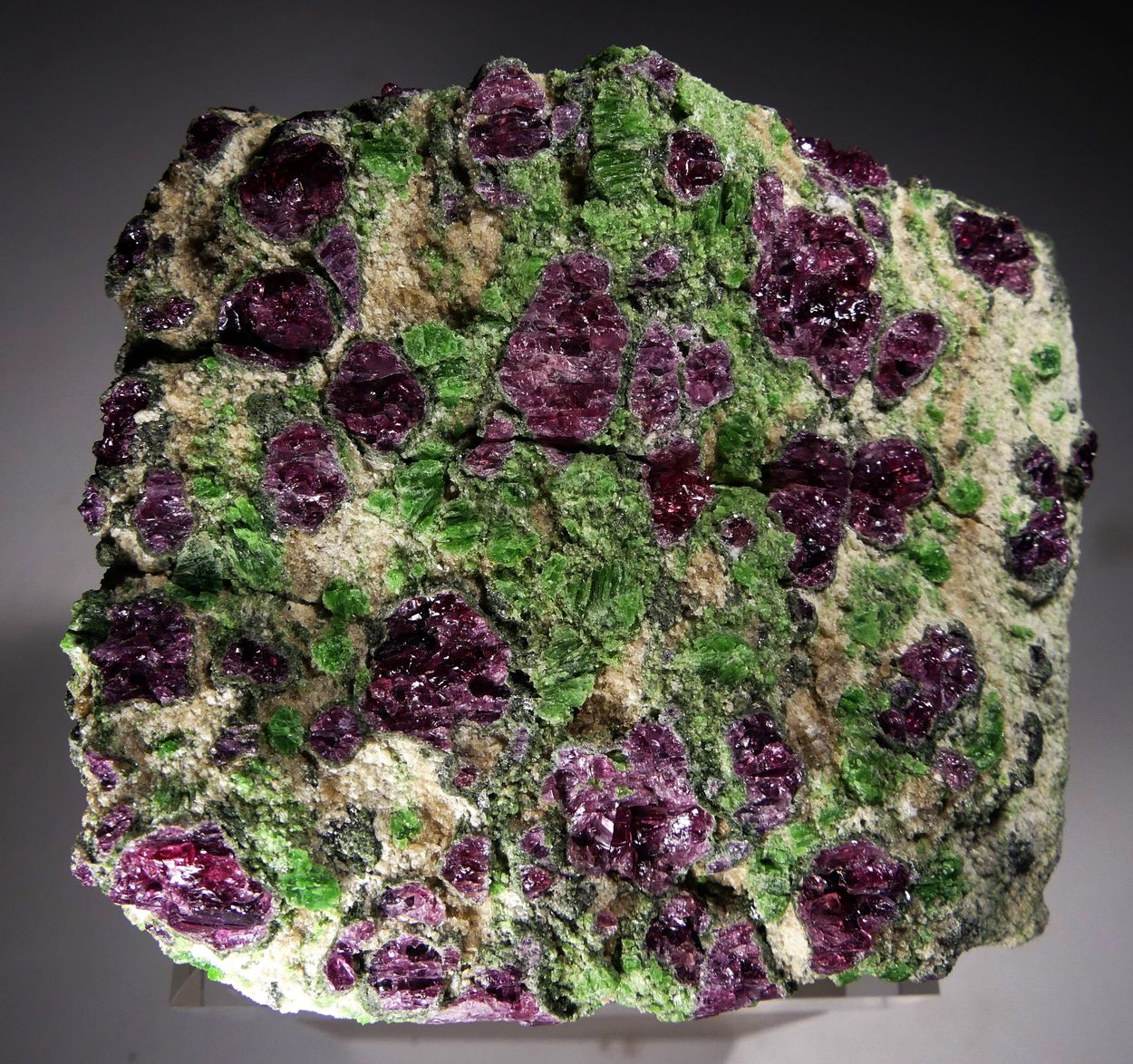 Pyrope & Chromian Diopside