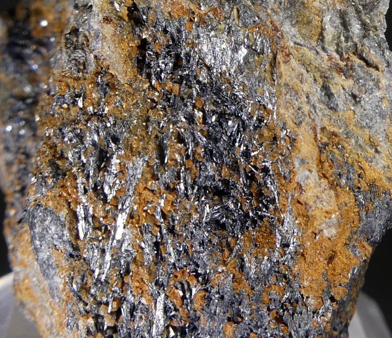 Stibnite With Dolomite