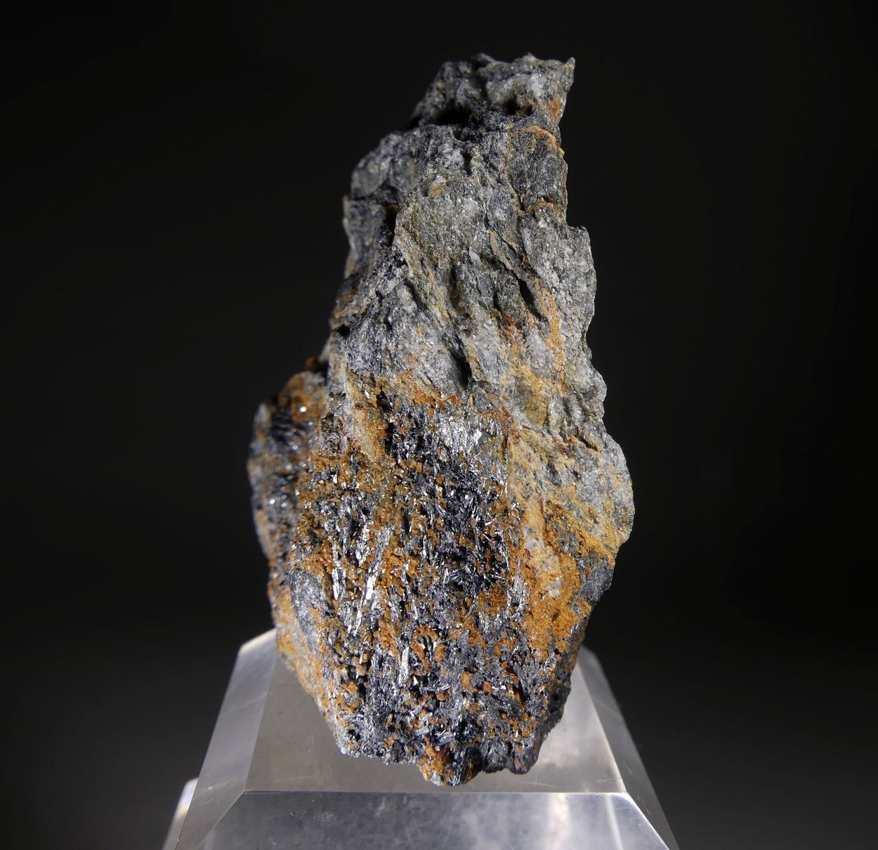 Stibnite With Dolomite