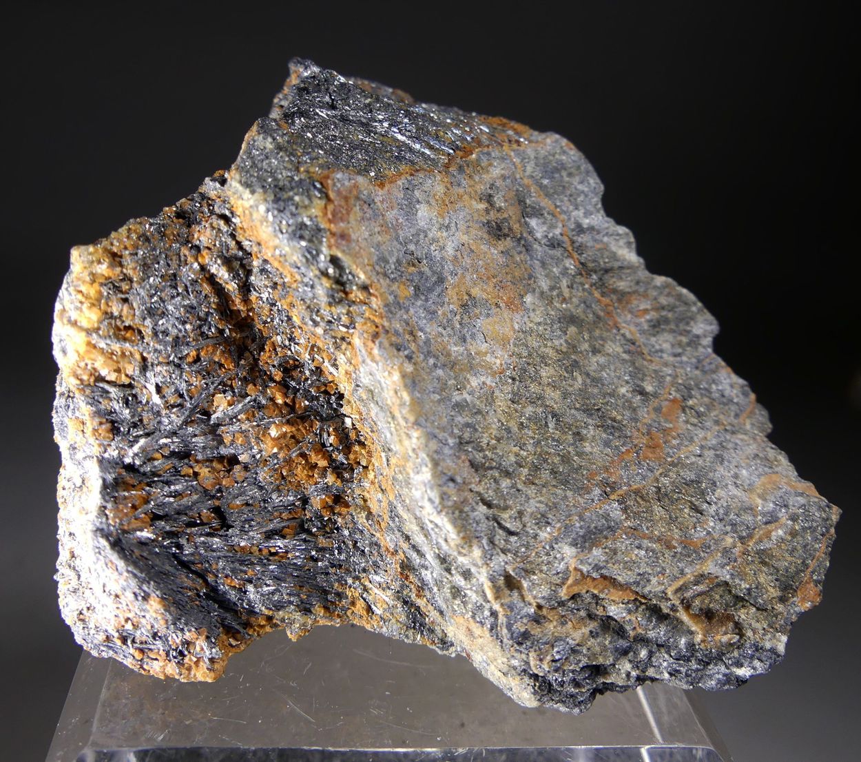 Stibnite With Dolomite