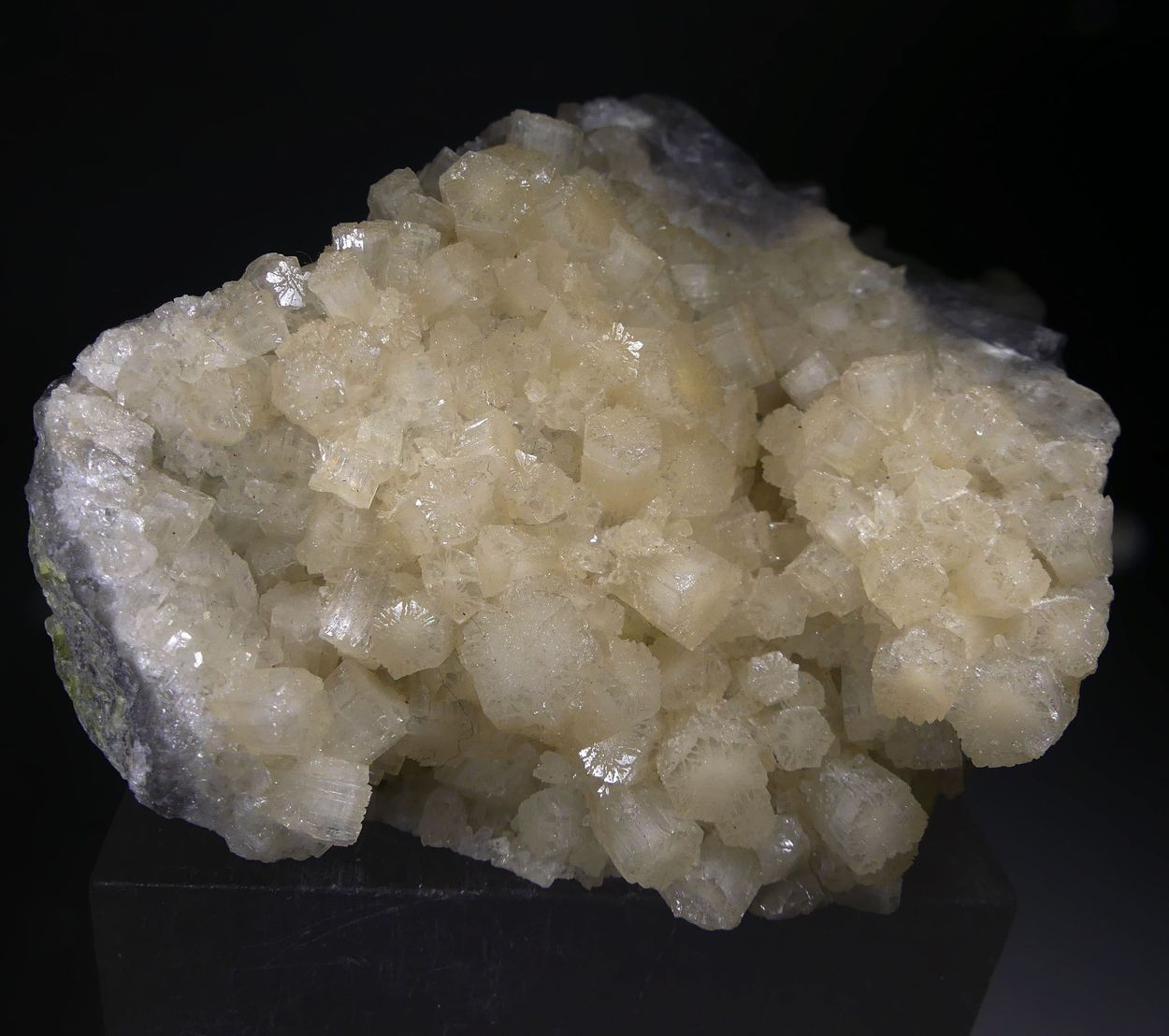 Aragonite With Native Sulphur