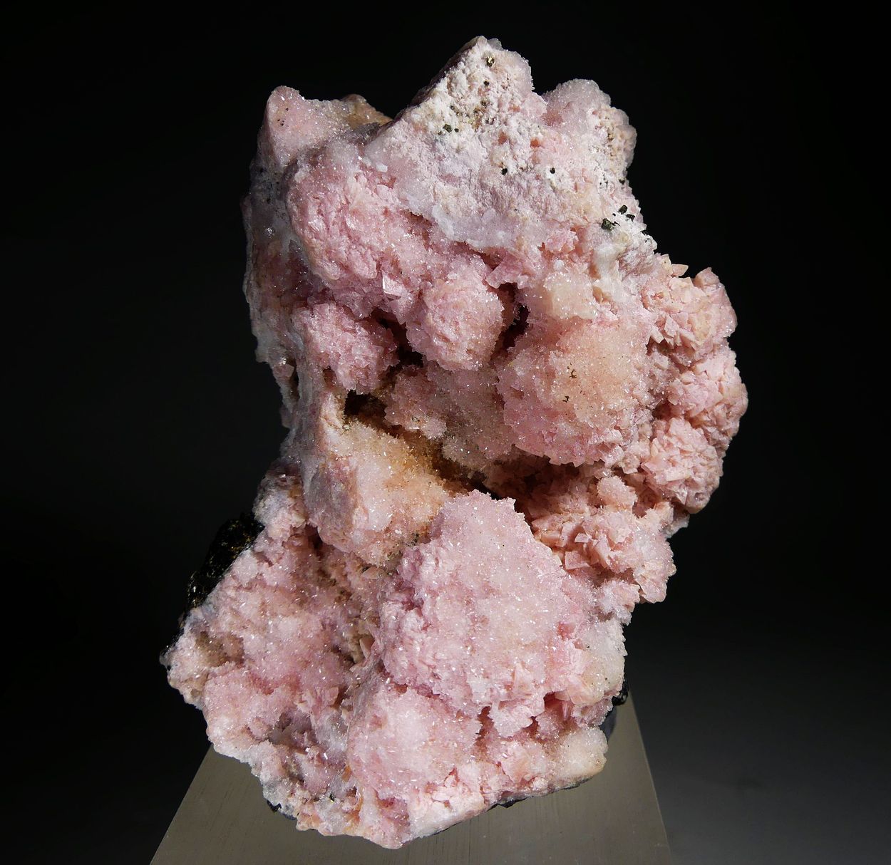 Rhodochrosite Quartz & Sphalerite