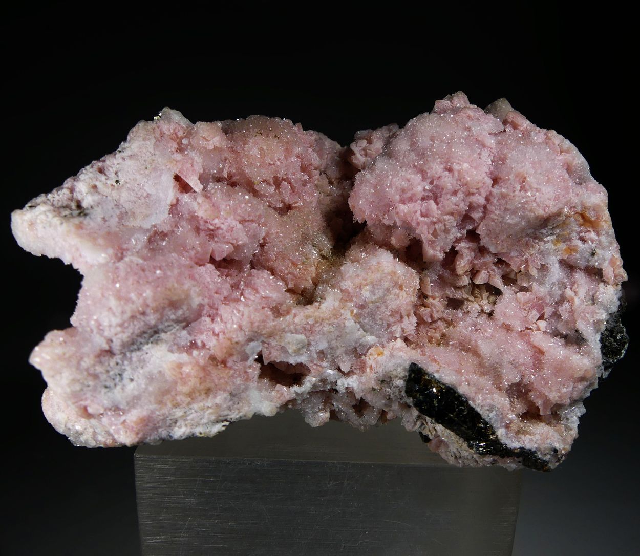 Rhodochrosite Quartz & Sphalerite