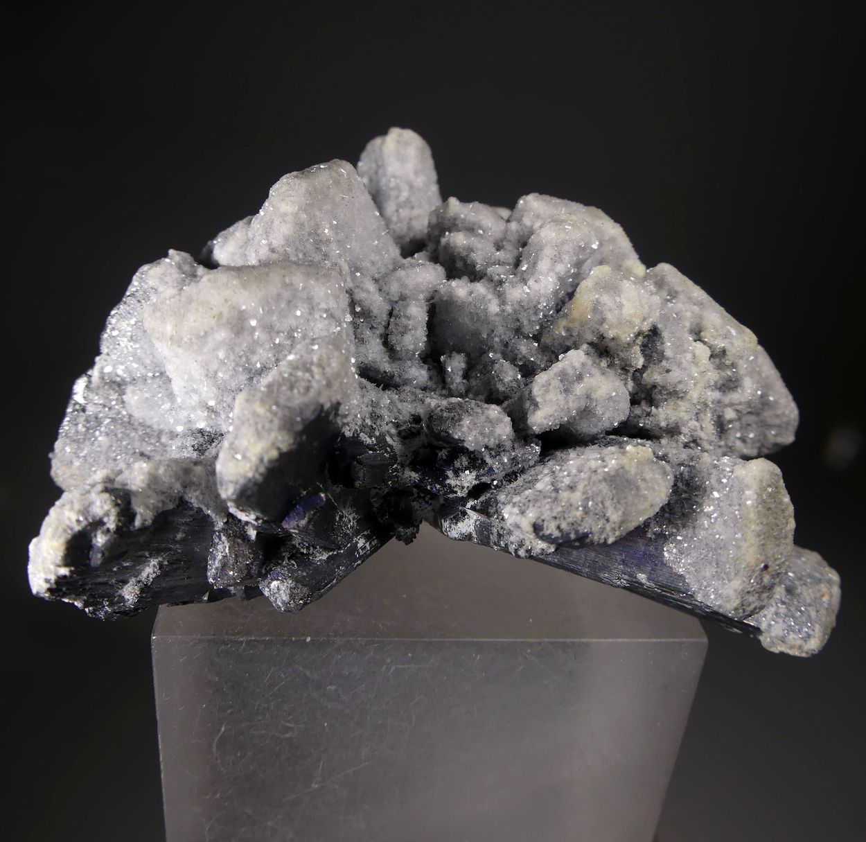 Stibnite With Baryte