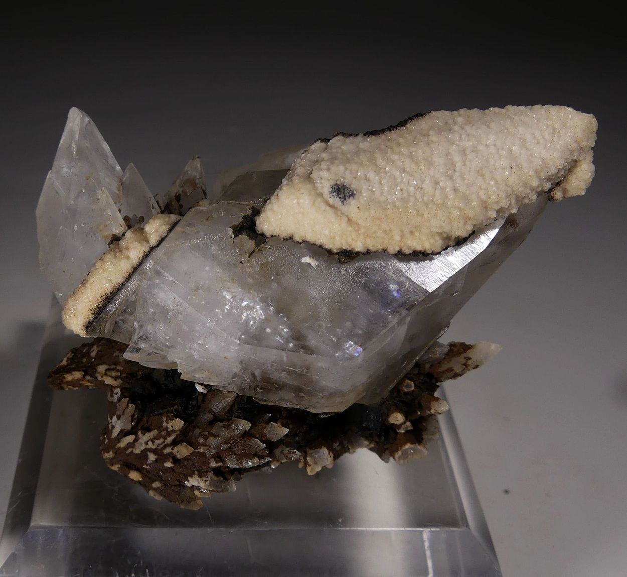 Dolomite On Calcite