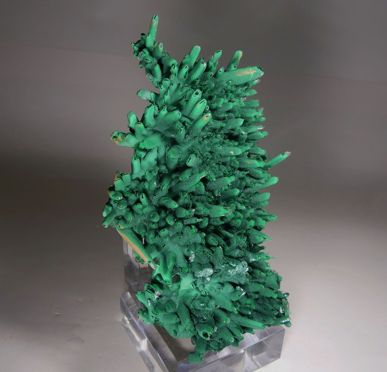 Malachite On Baryte