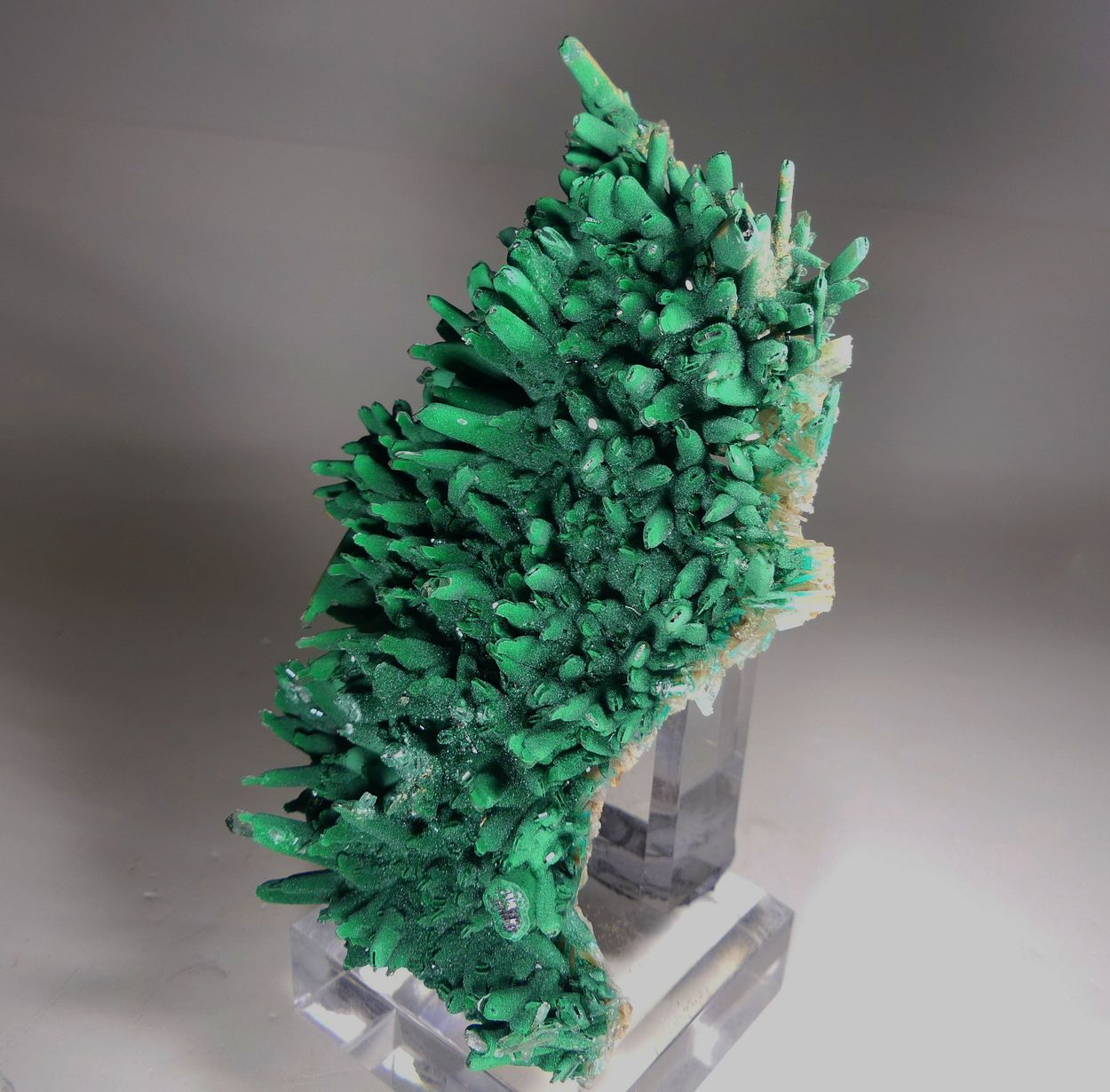 Malachite On Baryte