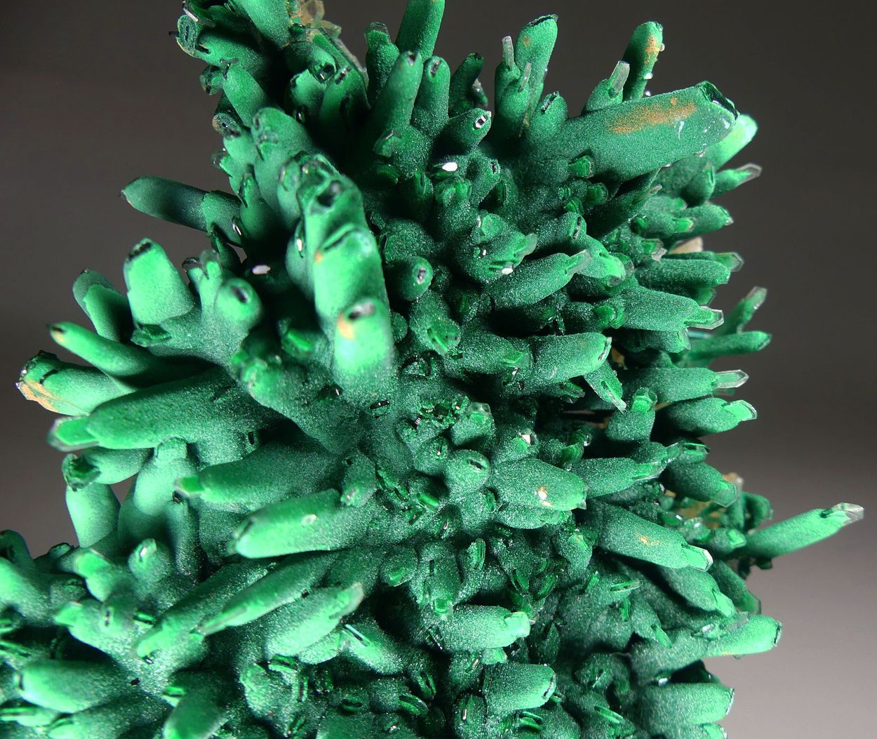 Malachite On Baryte
