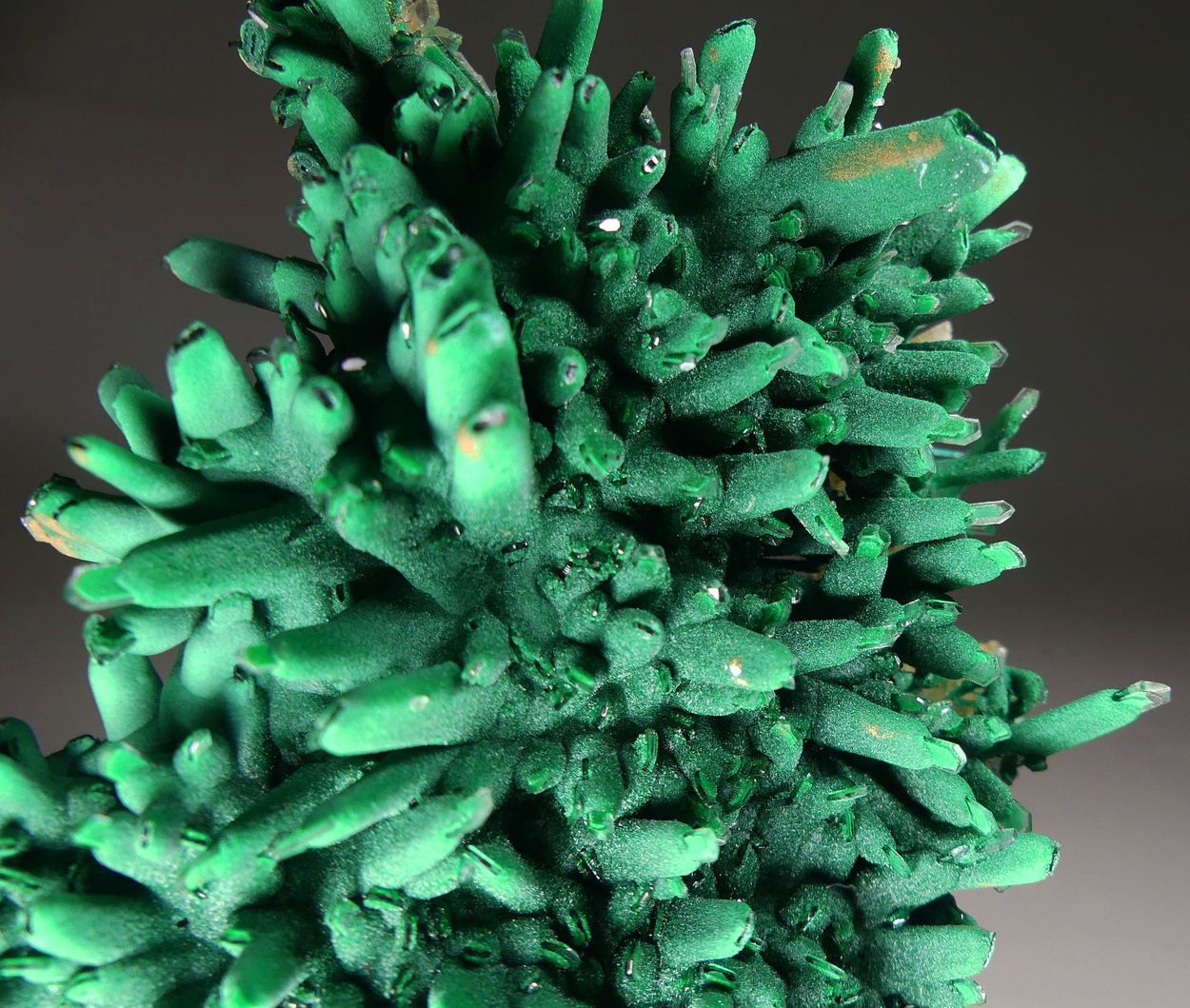Malachite On Baryte