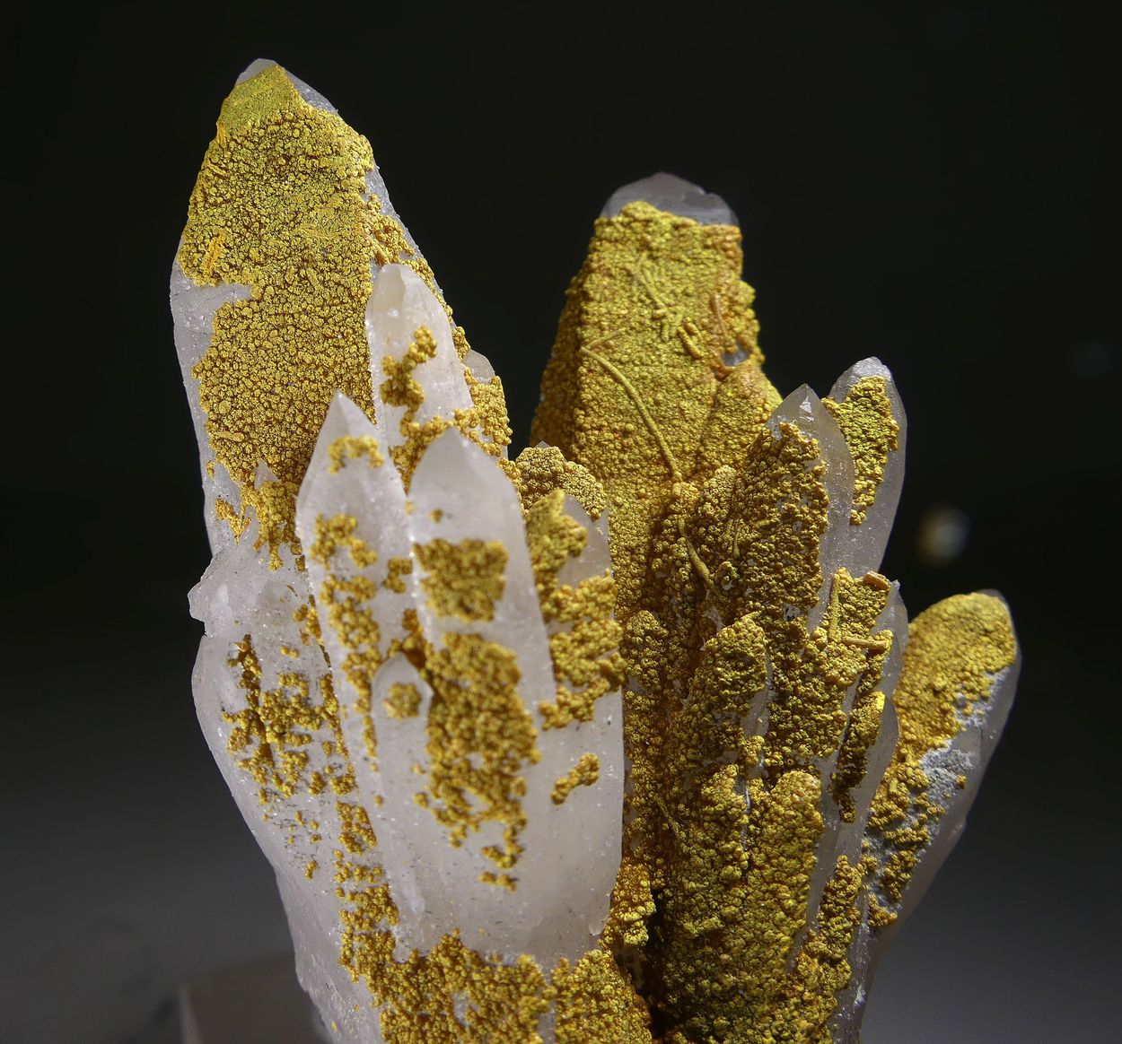 Orpiment On Quartz