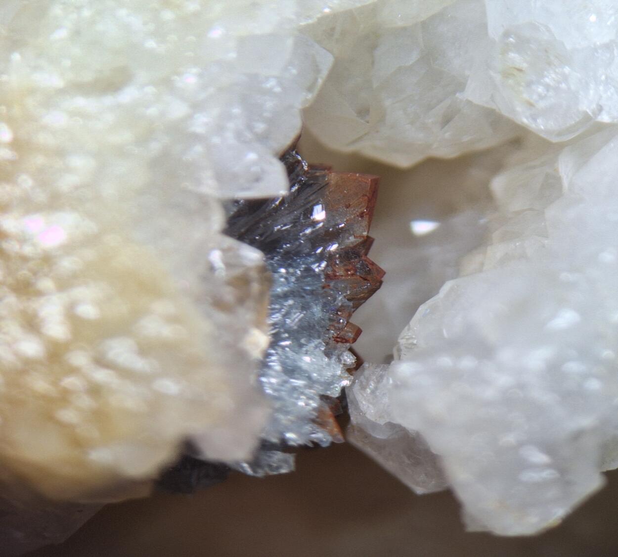 Bariopharmacosiderite & Scorodite
