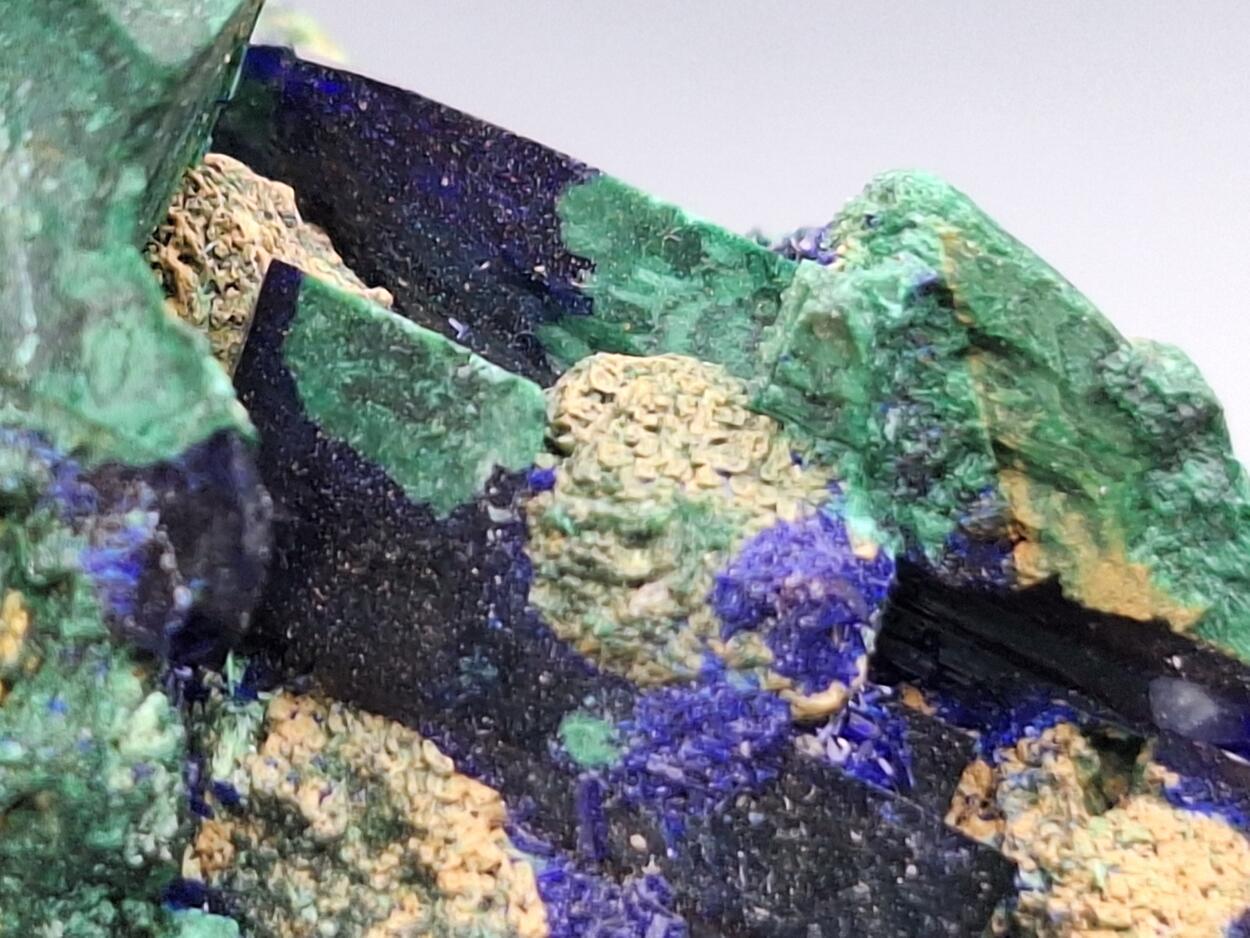 Malachite Psm Azurite With Cerussite & Azurite