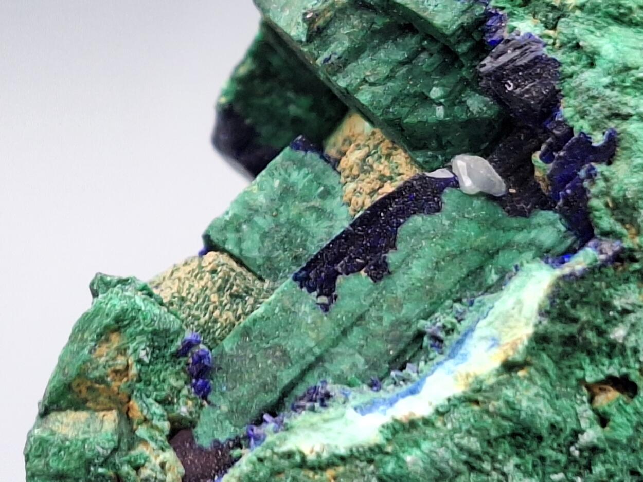 Malachite Psm Azurite With Cerussite & Azurite