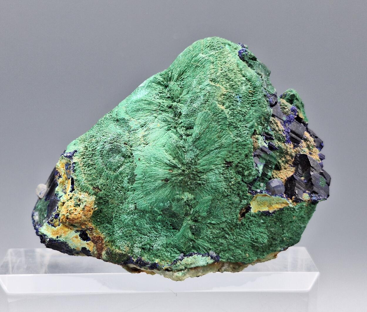 Malachite Psm Azurite With Cerussite & Azurite