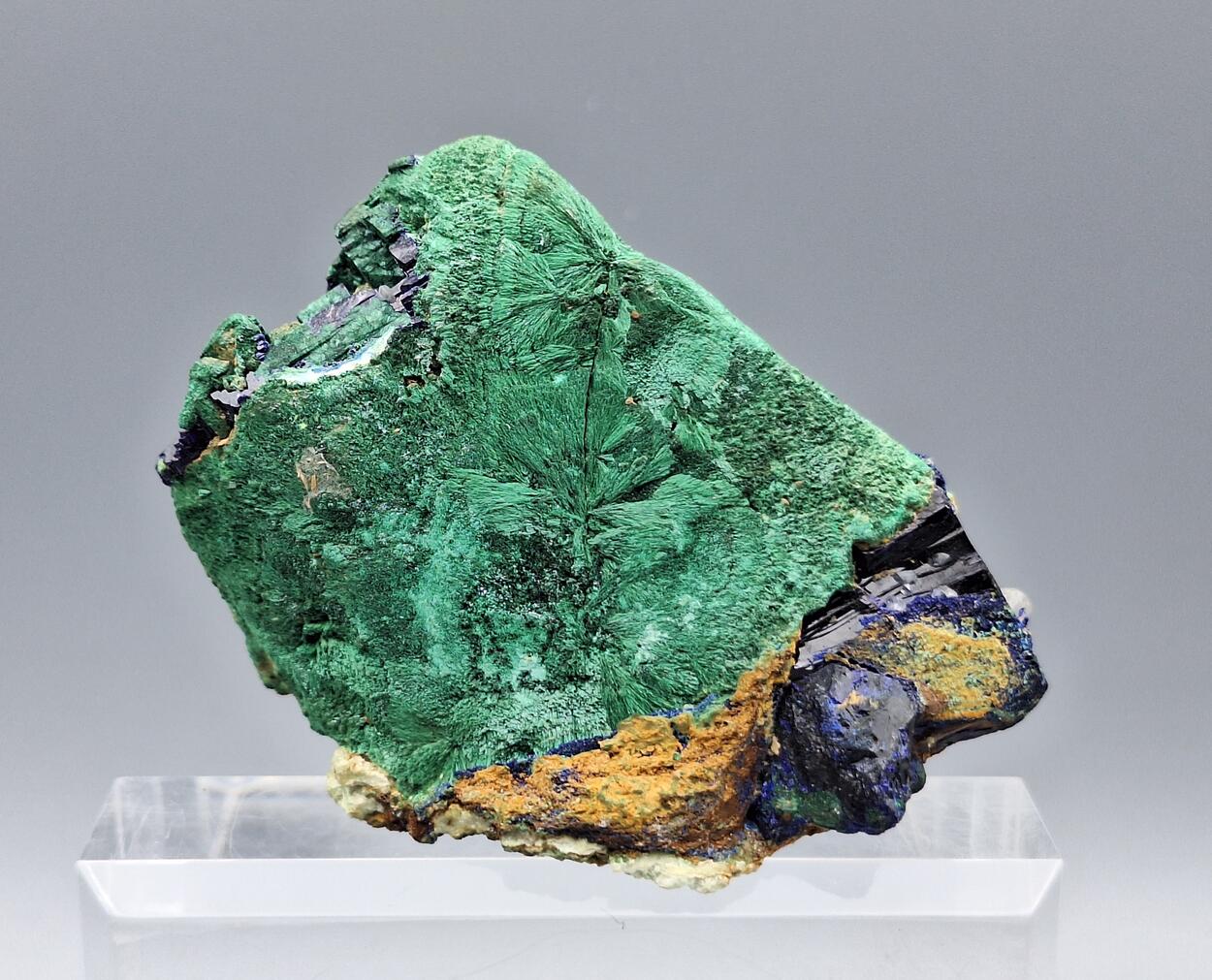 Malachite Psm Azurite With Cerussite & Azurite