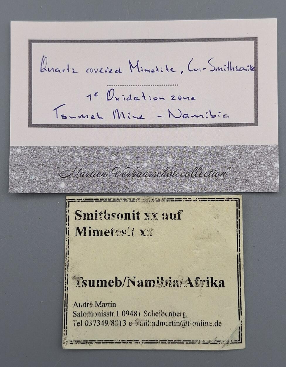 Mimetite & Smithsonite